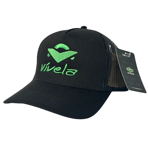 Gorro Jockey Vívela Trucker Premium Verde