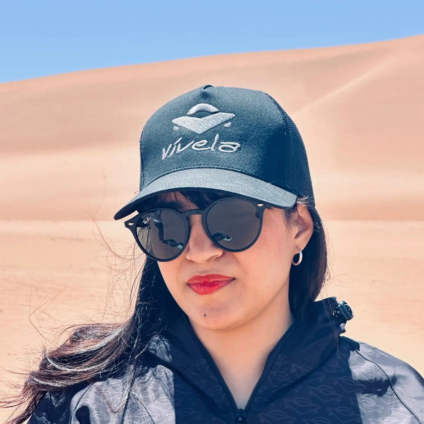 Gorro Jockey Vívela Trucker Premium Negro  5
