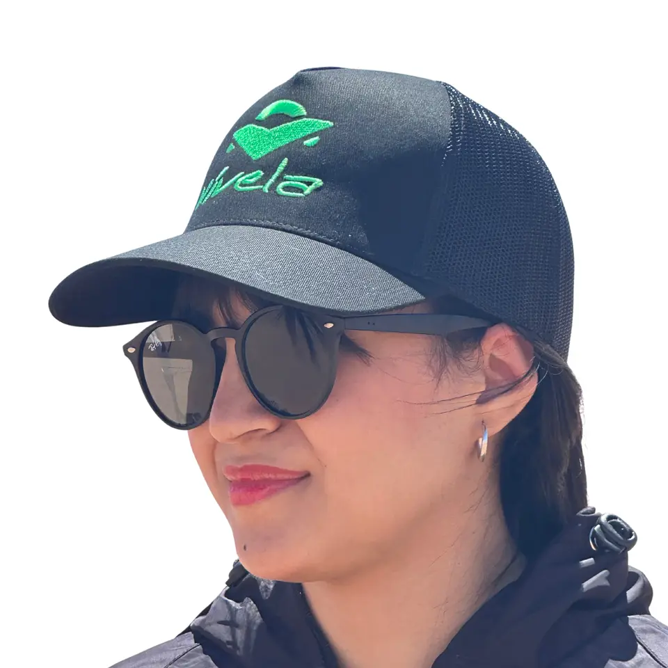 Gorro Jockey Vívela Trucker Premium Verde 4