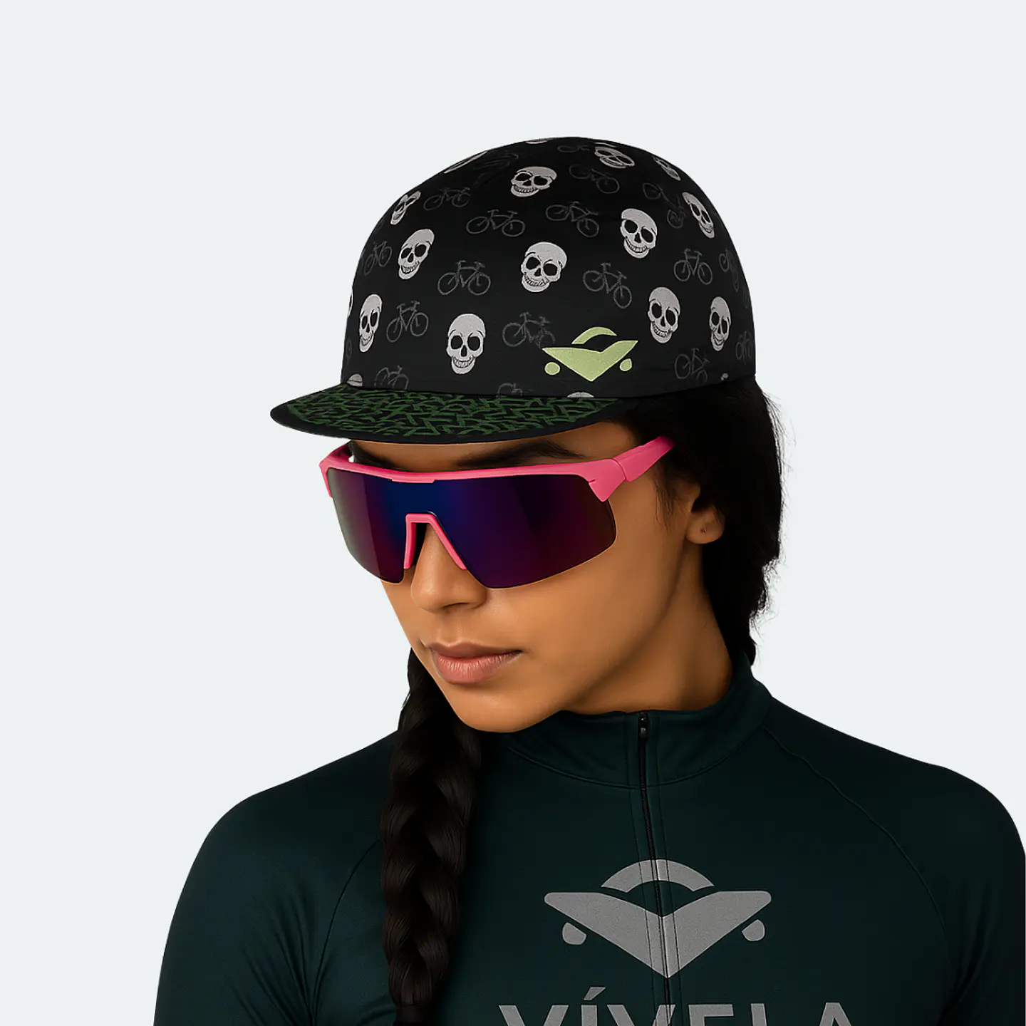Cap vintage VÍVELA calavera 2
