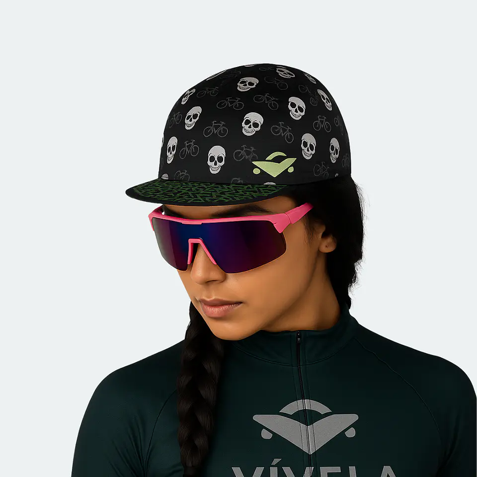 Cap vintage VÍVELA calavera 2
