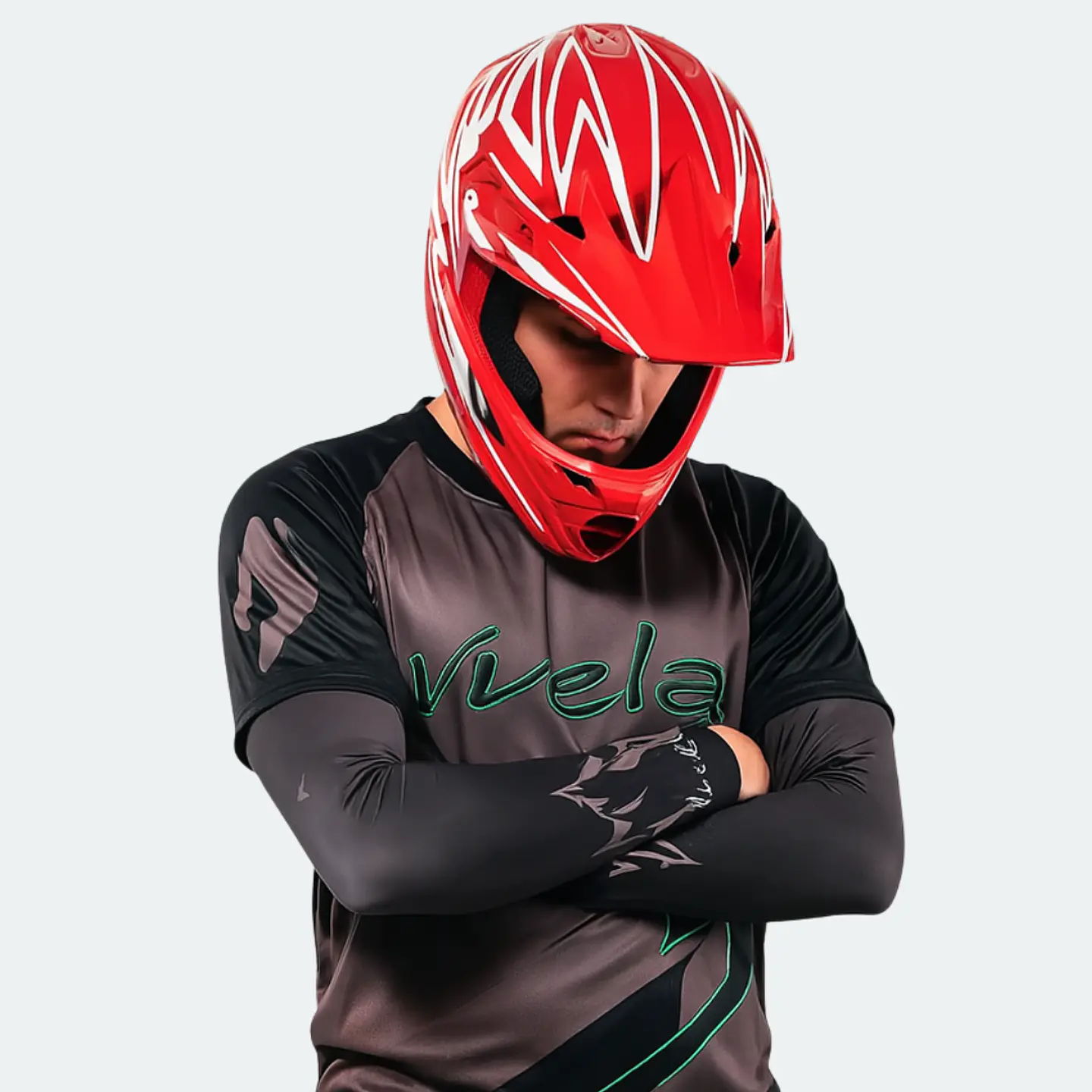 MANGUILLAS VÍVELA PROTECCIÓN UV DISEÑO MONTAÑA NEGRA 4