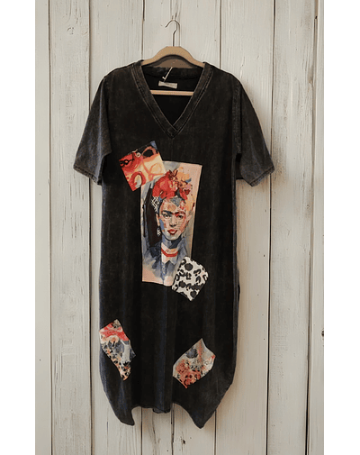 VESTIDO FLORENCIA NEGRO