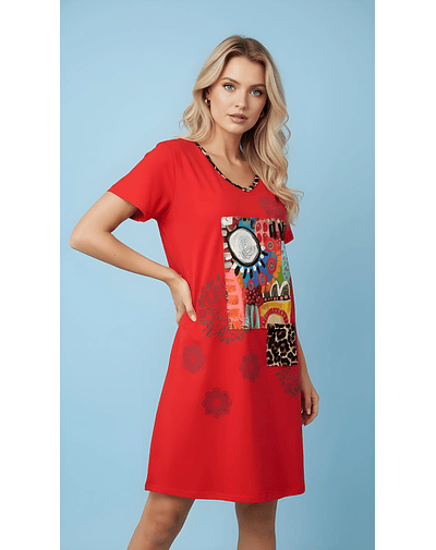 VESTIDO FLORENCIA CORTO