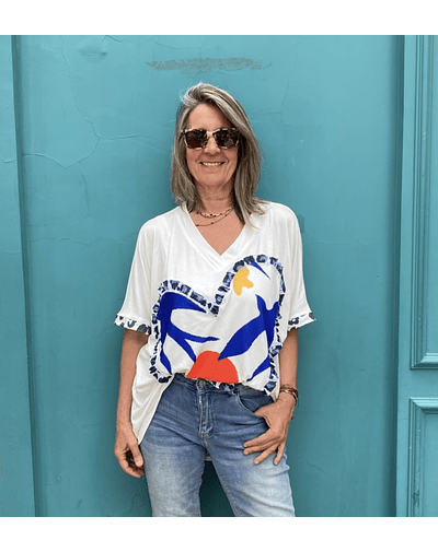 POLERA LARA GOLONDRINAS