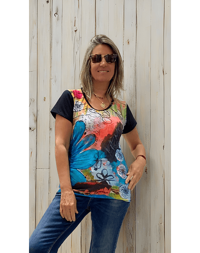 POLERA EVA FLOR