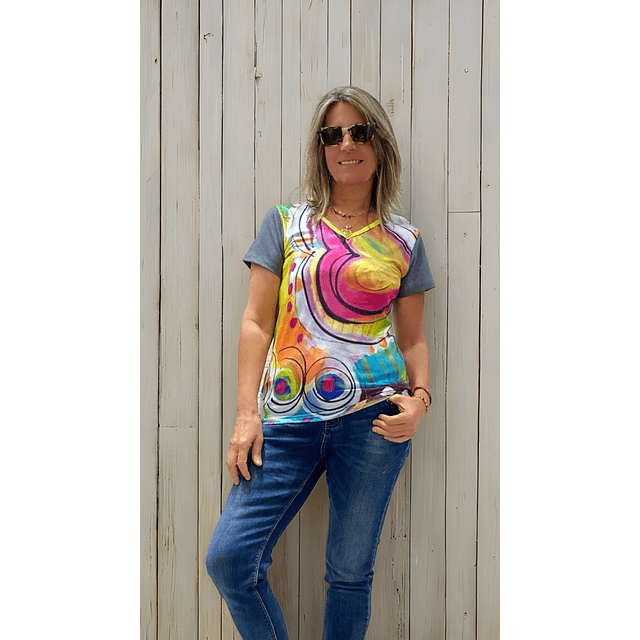 POLERA EVA ARCOIRIS