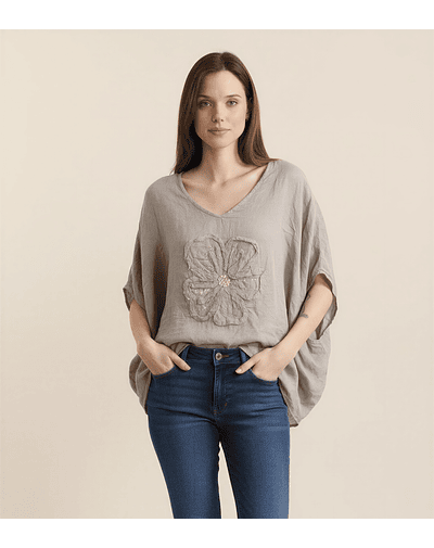 BLUSA FLOR TUPE