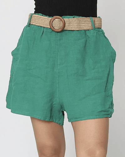 SHORT LINO VERDE