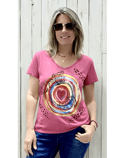 POLERA LARA MORADA ARCOIRIS