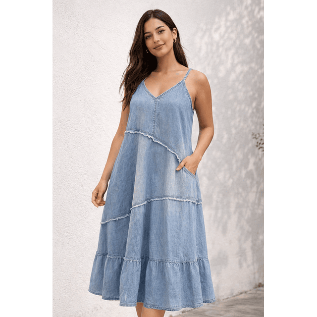 VESTIDO MILA MEZCLILLA