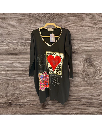 VESTIDO FLORENCIA NEGRO