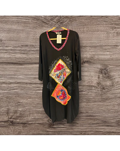 MAXI VESTIDO ISABELLA NEGRO 