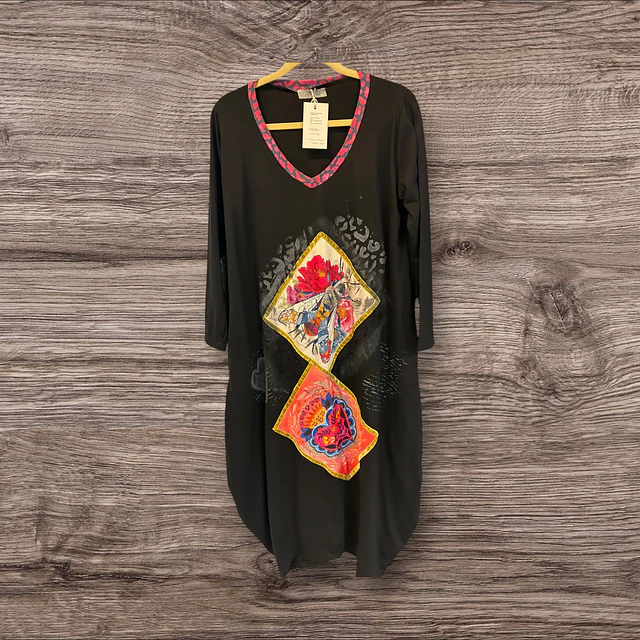 MAXI VESTIDO ISABELLA NEGRO  1