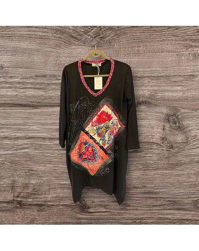 VESTIDO FLORENCIA NEGRO II