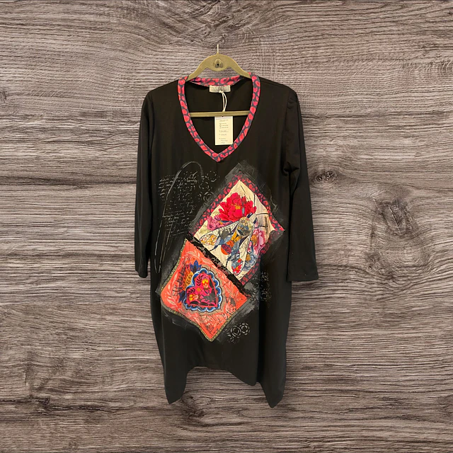 VESTIDO FLORENCIA NEGRO II