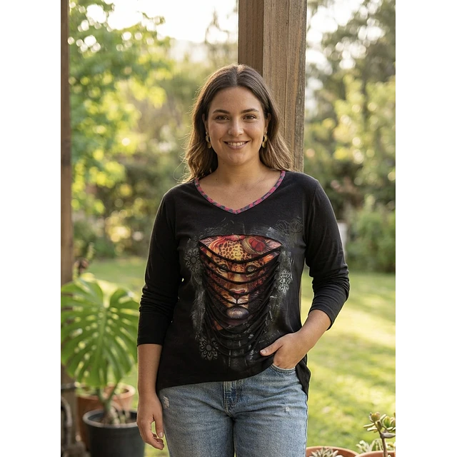 POLERA AURELIA PRINT 