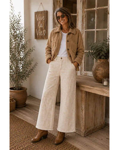PANTALON GAMUZA BEIGE
