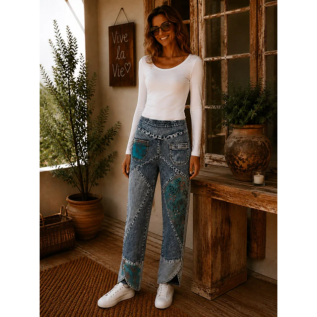 PANTALON TOTI AZUL