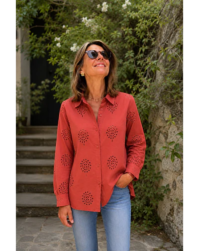BLUSA TERRACOTA