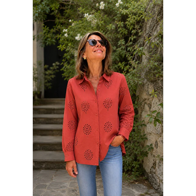 BLUSA TERRACOTA