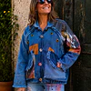 CHAQUETA PATCHWORK, FORRADA EN POLAR 1