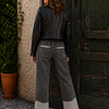 PANTALON TOTI NEGRO PATCHWORK L 2