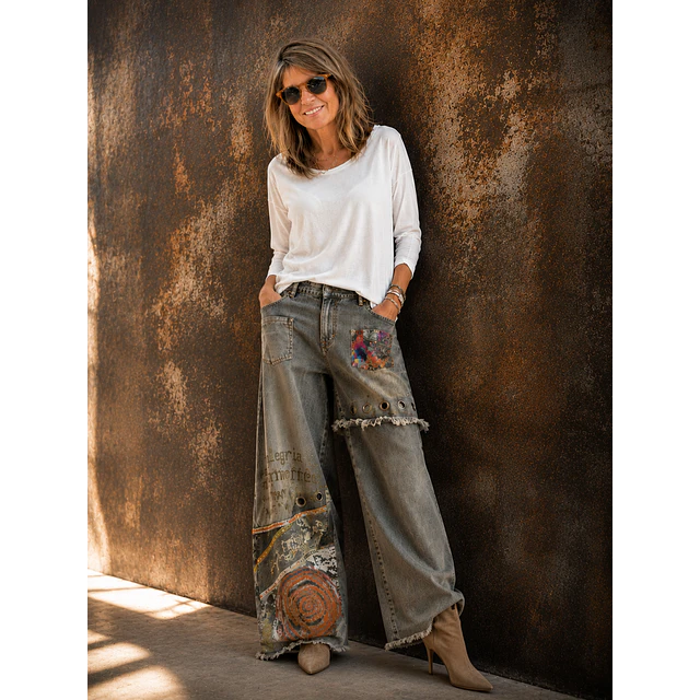 PANTALON BELEN GRIS L 1