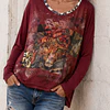 POLERA NACHA  BURDEO GRIS 1