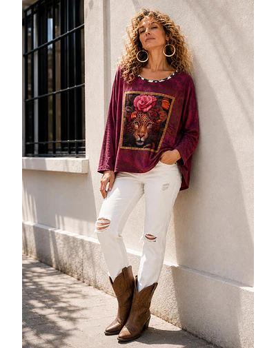 POLERA AURELIA FELINO