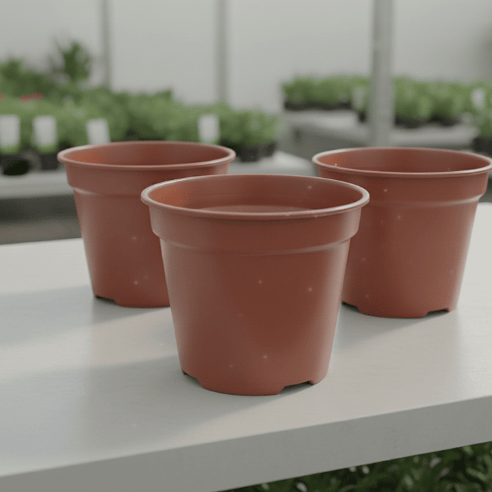 Maceteros lisos N21 pack Oferta X3 1