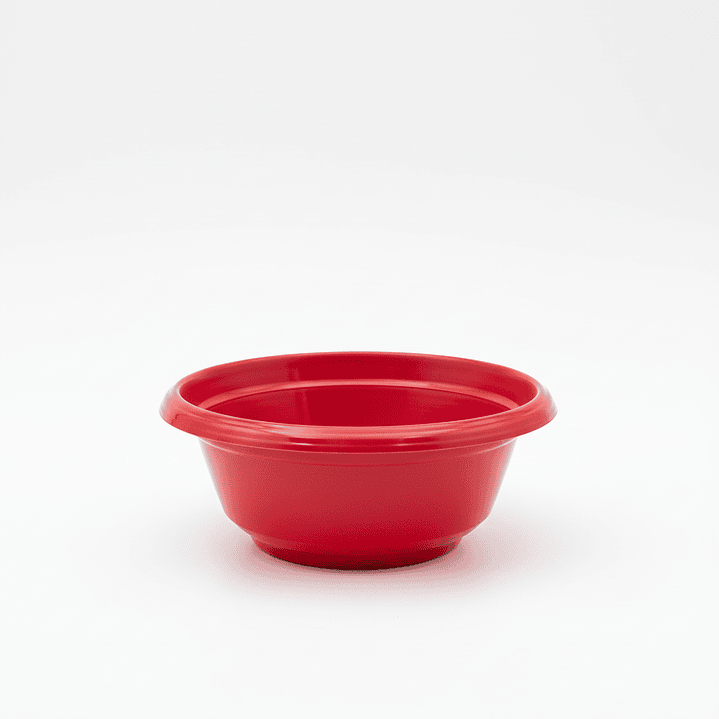 🌺 Maceta Redonda Roja - Color y Vitalidad 1