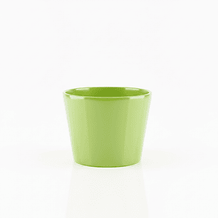 💚 Maceta Verde Brillante - Energía y Vitalidad