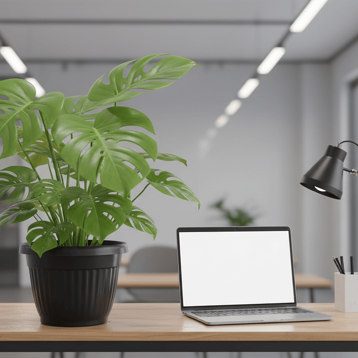 ⚫ Maceta Negra Acanalada Premium - Elegancia Moderna 3