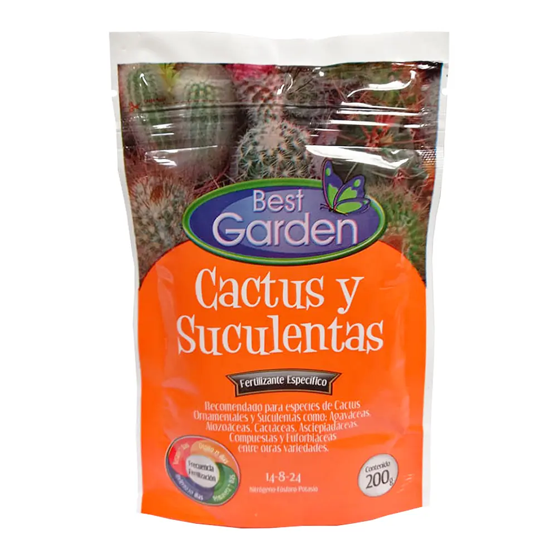 Fertilizante Específico Cactus y Suculentas 200 Grs $3.590 1