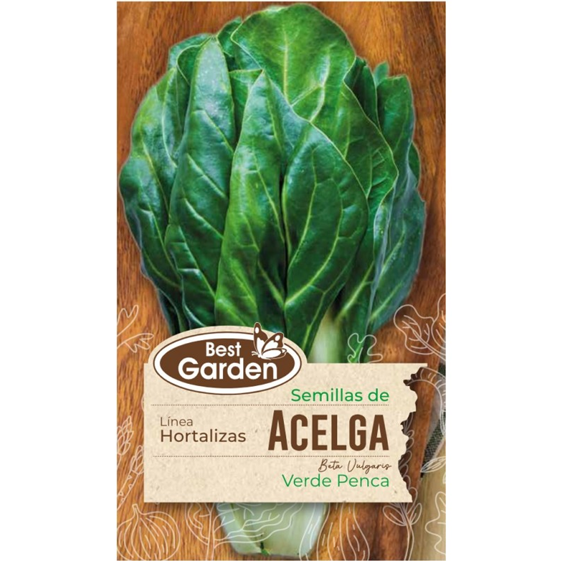 Semilla Acelga 5 Grs. Best Garden 1