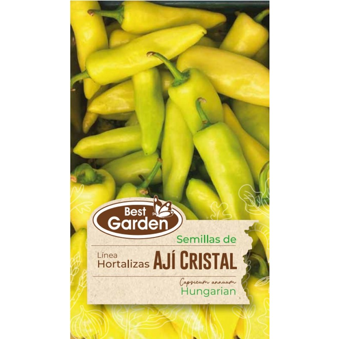 Semilla Ají Cristal 3 Grs. Best Garden 1