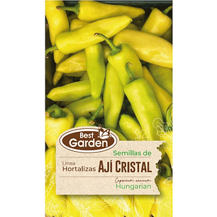 Semilla Ají Cristal 3 Grs. Best Garden