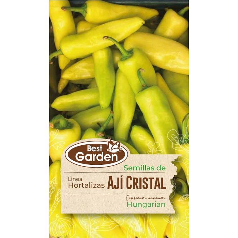 Semilla Ají Cristal 3 Grs. Best Garden 1