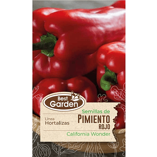 Semilla Pimiento Rojo 1 Gr. Best Garden