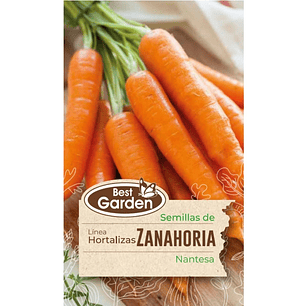Semilla Zanahoria 5Gr. Best Garden
