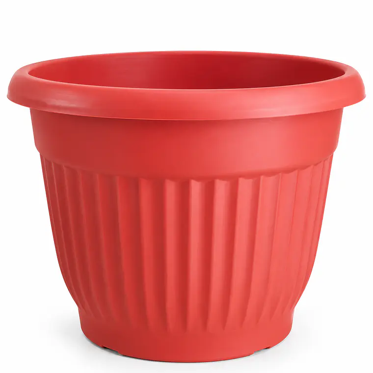 Macetero Plástico N°35 – Rojo Terracota 1