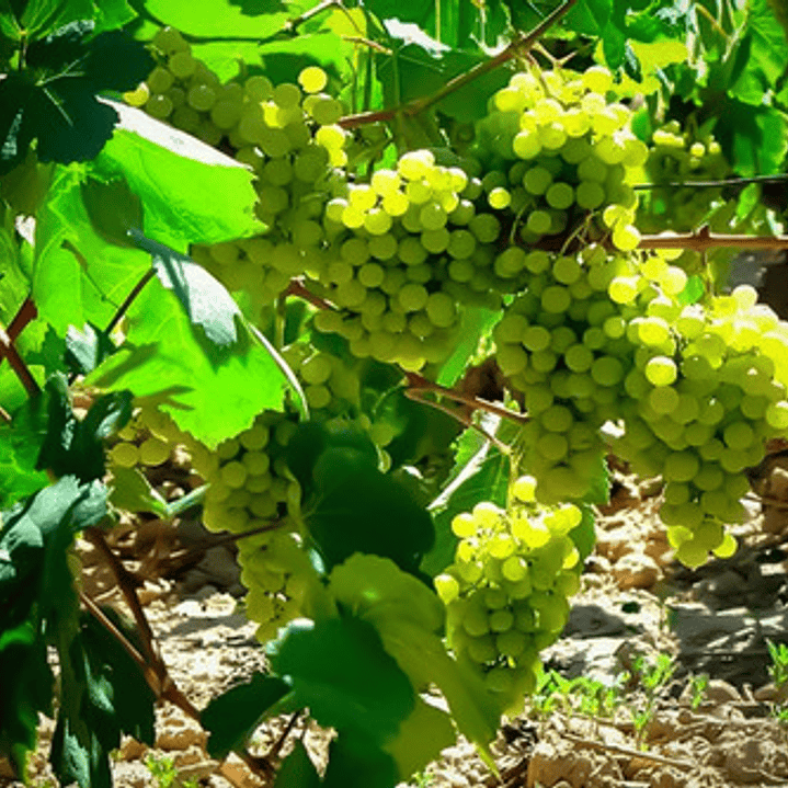 Parra De Uva Moscatel Blanca Árbol Frutal Injertado 1