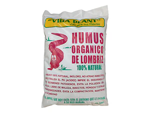 Bolsa 1kg De Humus Lombriz Orgánico Abono Suelo