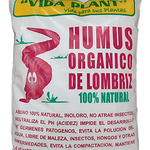 Bolsa 1kg De Humus Lombriz Orgánico Abono Suelo