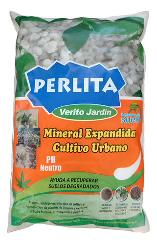Bolsa De Sustrato Perlita 2 L Mejorador Suelo 1