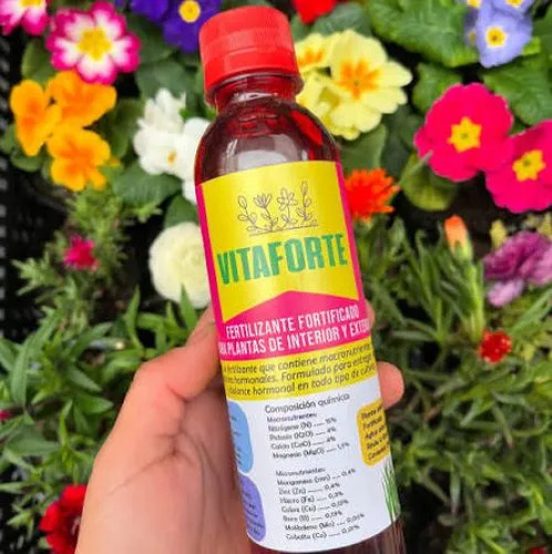 Fertilizante Fortificado Vitaforte Rojo 250ml 2