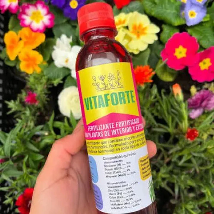 Fertilizante Fortificado Vitaforte Rojo 250ml 2