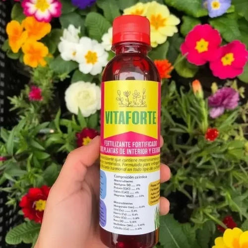 Fertilizante Fortificado Vitaforte Rojo 250ml 4
