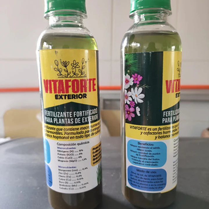Fertilizante Fortificado Vitaforte Verde 250ml 3